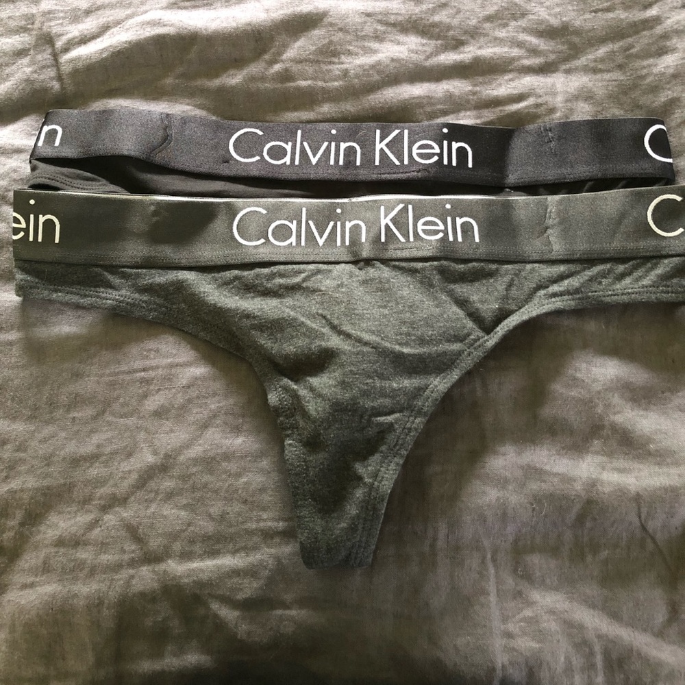 Set of two Calvin Klein thongs